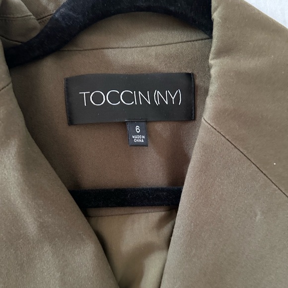 Toccin Army Green Mini Cargo Dress - Picture 2 of 2